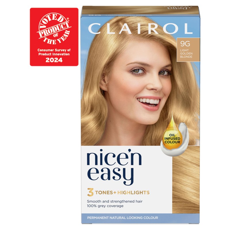 Clairol Nice'n Easy Crème, Natural Looking Oil Infused Permanent Hair