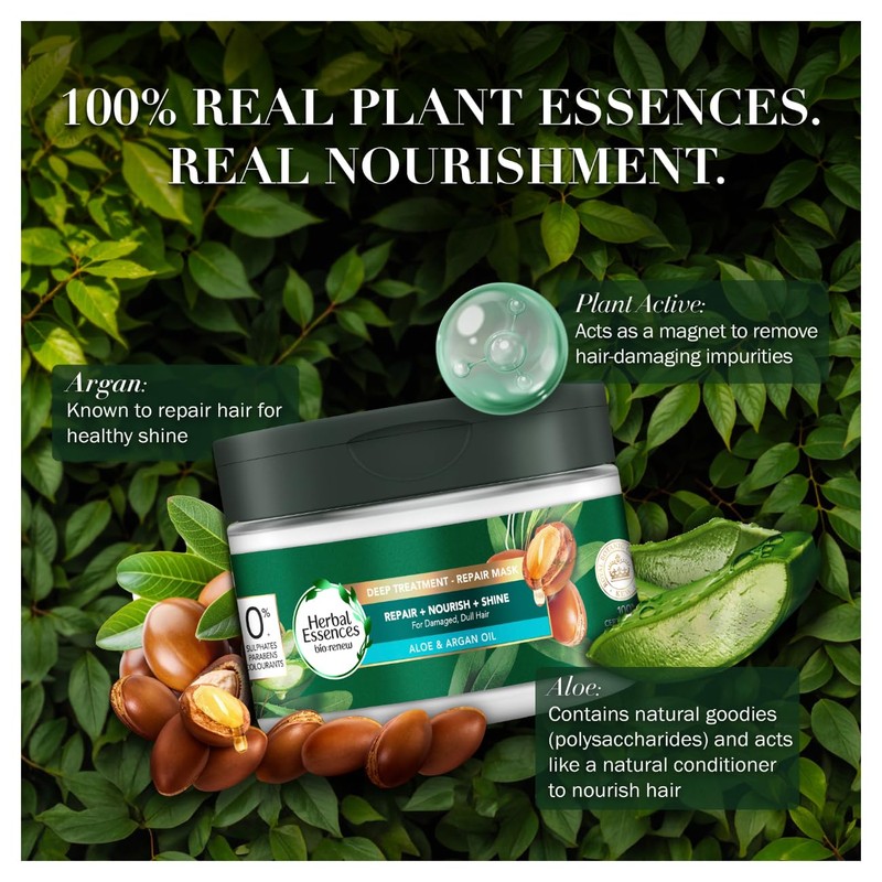 Herbal Essences Bio Renew Deep Treatment Repair Mask Aloe &