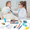 Sundaymot Doctor Kit for Kids 34 Pcs Pretend Playset for