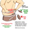 NeoTech Care Back Brace with Suspenders/Shoulder Straps - Light &