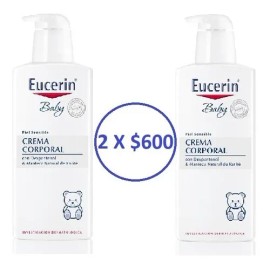 Eucerin Baby Crema Corporal 400ml Pack 2 Pz X $600