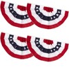 NUOGIC Patriotic 4th of July Bunting Flag - Indoor/Outdoor 2