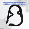 Murtenze 6Pcs Siphon Hose Clamp, Flow Control Clamp Adjustable Tube