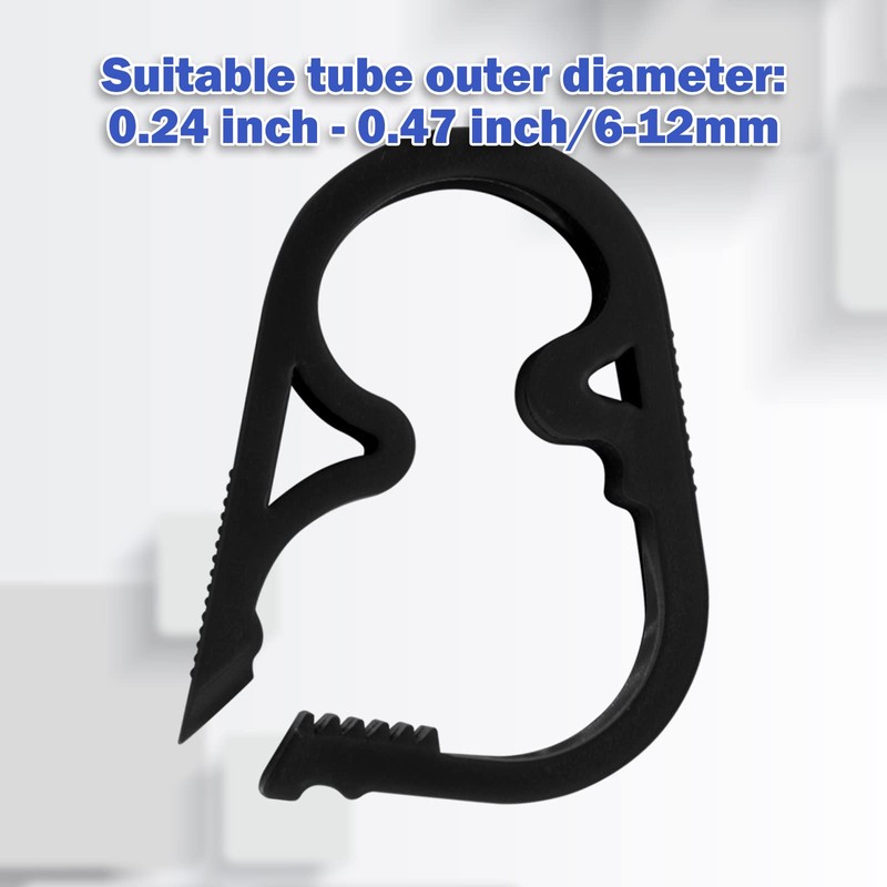 Murtenze 6Pcs Siphon Hose Clamp, Flow Control Clamp Adjustable Tube