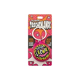 Keychain Super Torch with Name Leonie – as a Gift – Individual with Name and Saying