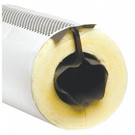 1/2" x 3 ft. Fiberglass Pipe Insulation, 1/2" Wall