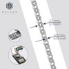 NKlaus Pea Chain (38 cm - 80 cm) 925 Sterling