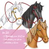Papierdrachen Bibi & Tina Paper Horse Set - 3 Pieces