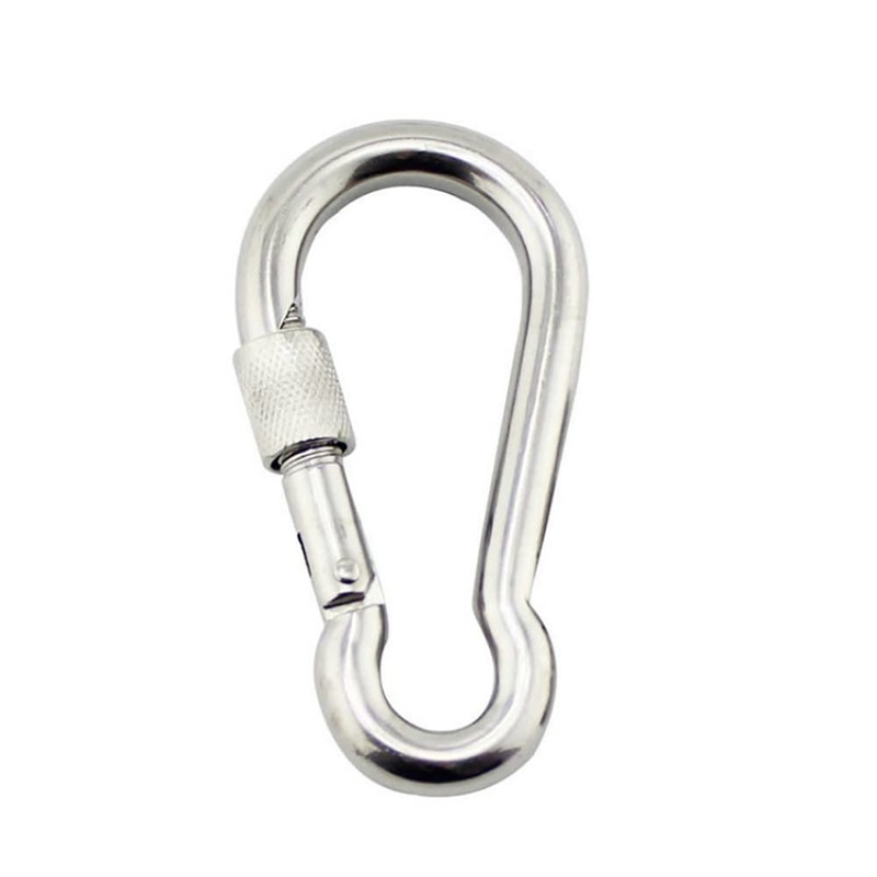 SYDARSYN Fire Brigade Carabiner Hook 12 x 140 mm Stainless
