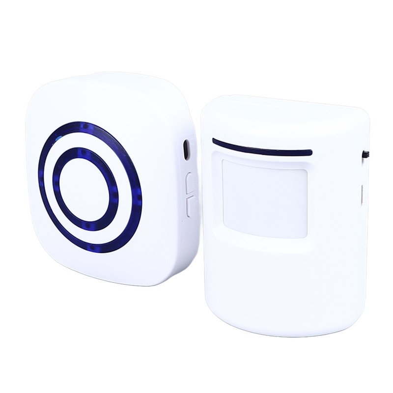 Infrared Sensor Doorbell Sensitive Wireless Store Entry Doorbell Alarm with
