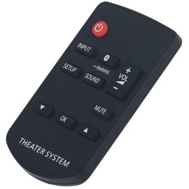 N2QAYC000121 Sub N2QAYC000098 N2QAYC000109 Replacement Remote Control Fit for Panasonic Home Theater Audio System SC-HTE80