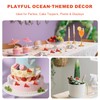 NIIIYTYB 50 Pcs Lobster Decor Mini Resin Lobster Figurines Tiny