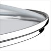 Kadax Glass Lid with Steel Handle, Heat-Resistant Lid for Pot,