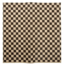 Deli Sandwich Wraps Basket Liners and Food Wrapping Liner Papers by Feronia Packaging of 10 pack (Kraft Black)