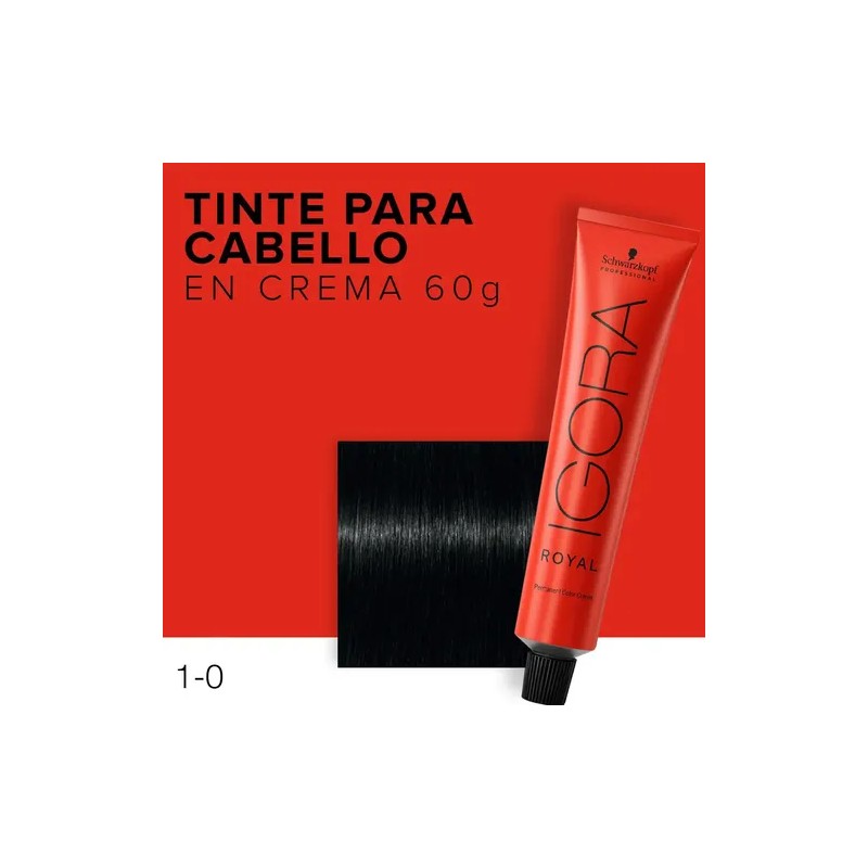Tinte Permanente En Crema Igora Royal Tubo De 60g