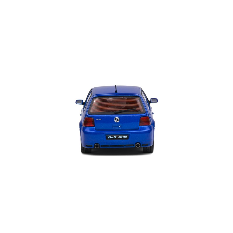 Solido Model Car Scale 1:43 VW Golf R32 2003 Blue