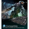 Fosmon Interruptor con cable espiralado Fosmon HD1831 de 3 puertos