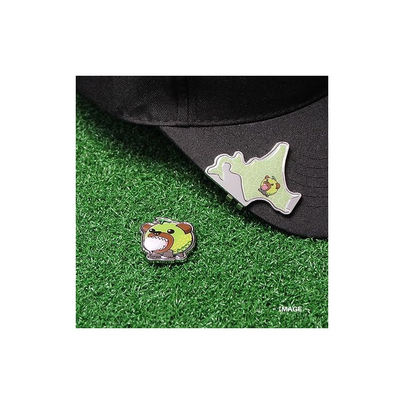 Hokushin Trading Melon Bear Golf Marker MK0386