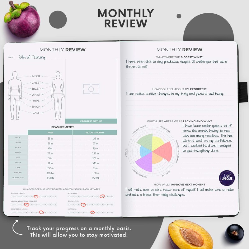 Clever Fox Wellness Journal – Weekly & Daily Health and