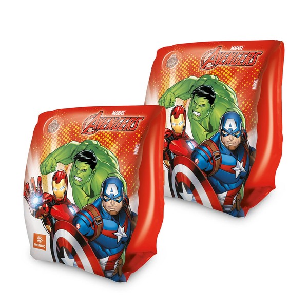 Mondo Toys - AVENGERS Arm Bands - Child Safety Armrests - PVC Material - Suitable for Children from 2 to 6 Years with Weight 6-20 kg - 16932