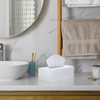 SILUT Tissue Box Cover Rectangle, Tissue Box Holder Decorative, Acrylic