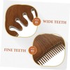 Mikinona Hair Scalp Sc Round Edges and Corners Wooden Massage