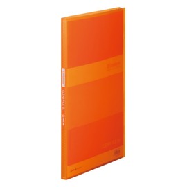 キングジム クリアーファイル透明 シンプリーズ20P オレンジ A4S 184TSPオレ