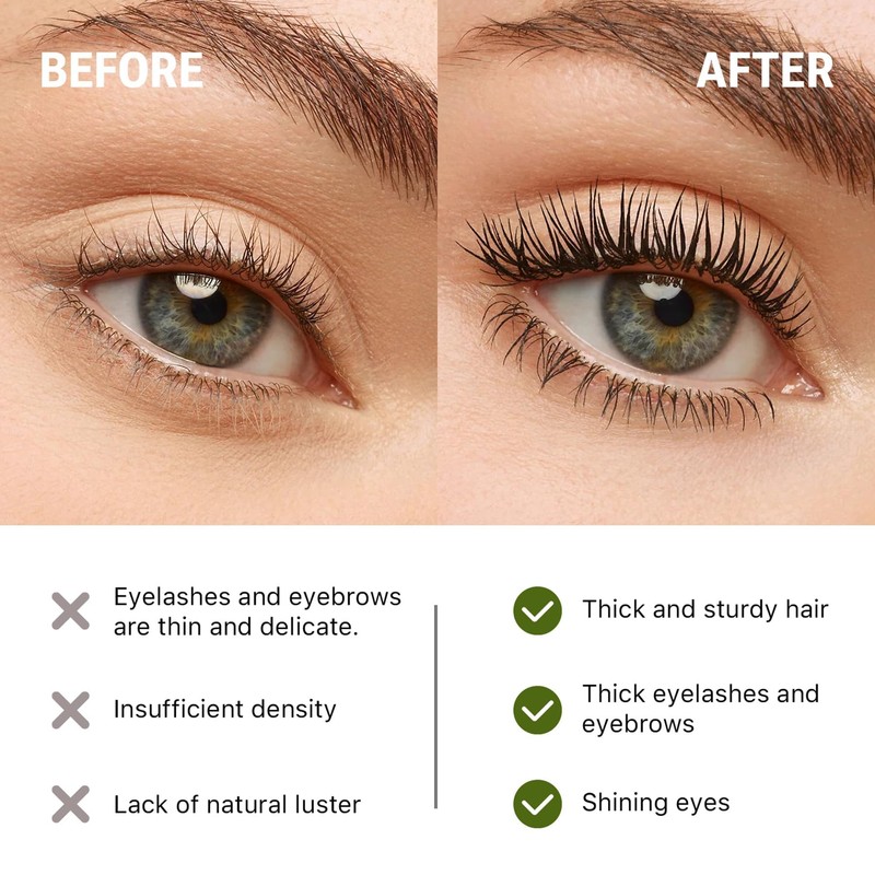 Doppelseitiges Wimpern- & Augenbrauenserum – Wachstumsfördernde Pflege mit Präzisions- &