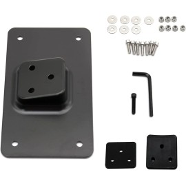 For Harley Davidson 3 Holes Laydown License Plate Mounting Bracket for Harley Softail Dyna XL 1973Up