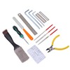 Guitar Repairing Tool Kit Maintenance Files with Carry Bag for