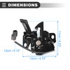 Motoforti Hood Latch Lock, for Honda Civic 2012-2015, 74120TR0A01, Metal,