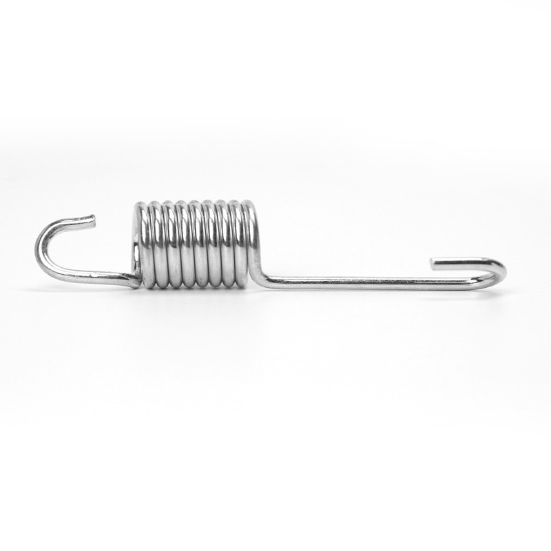 6 Pcs Silver Metal Motorcycle Side Kickstand Springs Universal Steel