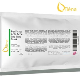 Alginate Peel-Off Moisture Powder Mask, Blackhead Remover Face Mask, Vegan, No Washing, Exfoliating and Pore Cleaning, 200 g + Free Dose (Anti Acne Tea Tree Mask)