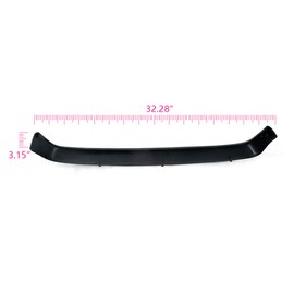 PIT66 Upper Dash Pad Trim Bezel Compatible with 1989 1990 1991 1992 1993 1994 1995 Toyota Pickup Dash Cover Truck Black