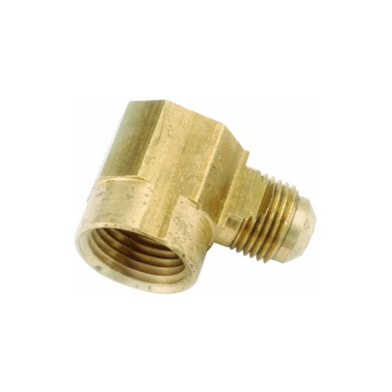 ANDERSON METALS 754050-0806 1/2" FL x 3/8" FPT Flare Elbow