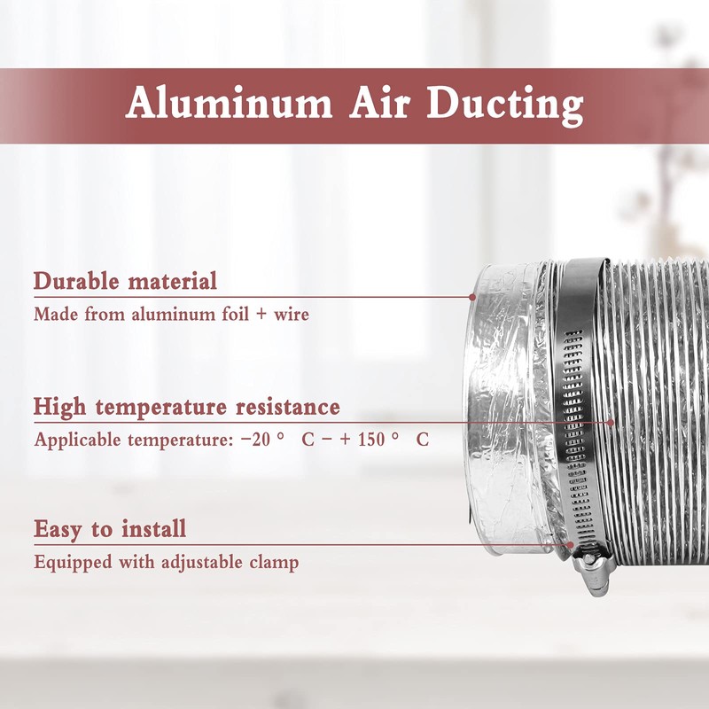 Aluminium Pipe Hose Aluminium Flexible Hose 3 m Flexible Aluminium