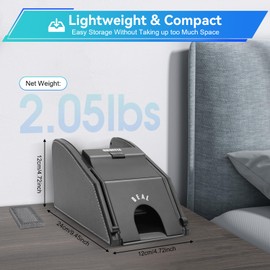 Automatic Card Shuffler,Automatic Card Dealer Machine Rechargeable Cards Dealing Machine UNO Rechargeable Poker Playing Dealer for UNO,Texas Hold'em,Blackjack,Home Cards Games,Black