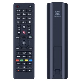 MOVHEIYL RC4875 RC4870 RC4849 Ersatz Fernbedienung für Telefunken Finlux Vestel Edenwood 4K Ultra HD TV 30087730 RC-4875 XF32A300 XH32A101 TE28275B30C10E TE24275-B30C10E TE24EUB37TXB TE22275B31FT10E