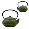 900ml Small Cast Iron Tea Kettle, SECHUDO Teapot Coated with