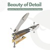 Heavy Duty Nail Clippers Set with Catcher - Wide Jaw
