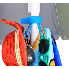Pole-R Bear Umbrella Hook Towels Bags Beach Accessories Patio Umbrellas Hooks