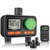 RESTMO RF Remote Control Irrigation Computer Water Timer for Outdoor