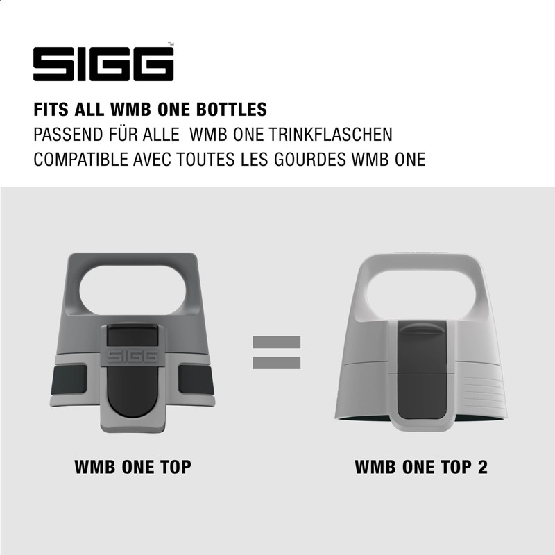 SIGG WMB ONE Top 2 Milky Blue Green Cap (One