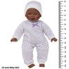 14 inch Soft Body African American Baby Doll