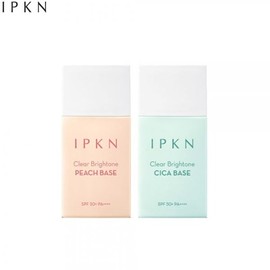 IPKN Clear Brightone Peach & Cica Base SPF50 35ml, Color:Peach Base