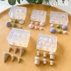 Keoker Ice Cream Polymer Clay Molds, 5 Shapes 3 Sizes