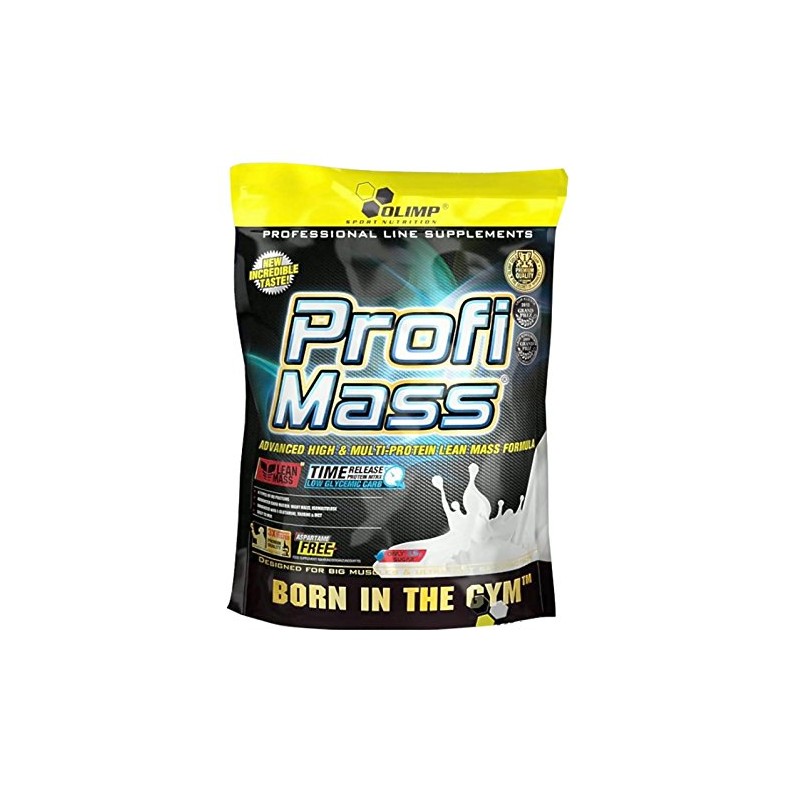 Olimp Profi Whey Mass Beutel Erdbeere, 1000 g