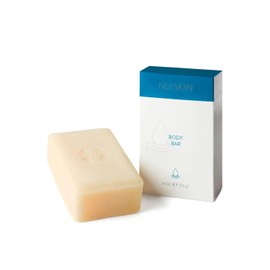 Nu Skin Body Bar Soap | Gentle Cleansing Bar with Moisturizing Aloe Vera | Non-Drying Daily Cleanser for Hands, Body & Face | Refreshing Scent | Soft, Hydrated & Revitalized Skin | 4 oz