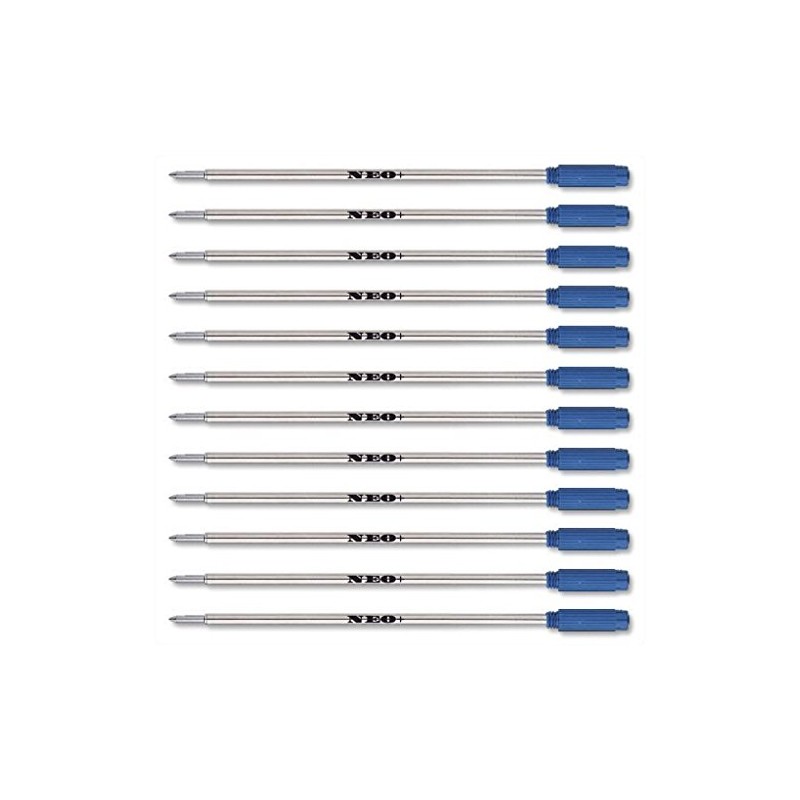12 x Pen Refills, Medium 0.7mm Point by NEO+. They