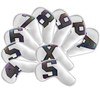 10pcs Number Synthetic Leather Golf Iron Covers Head Covers Club